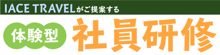 IACE TRAVEL がご提案する体験型社員研修