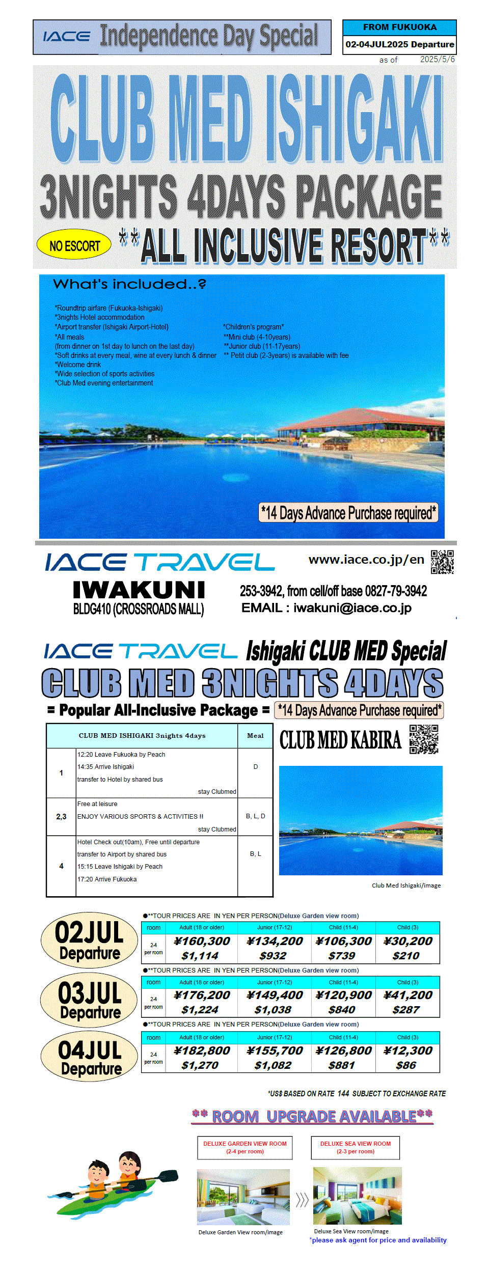 Club Med Ishigaki 4days