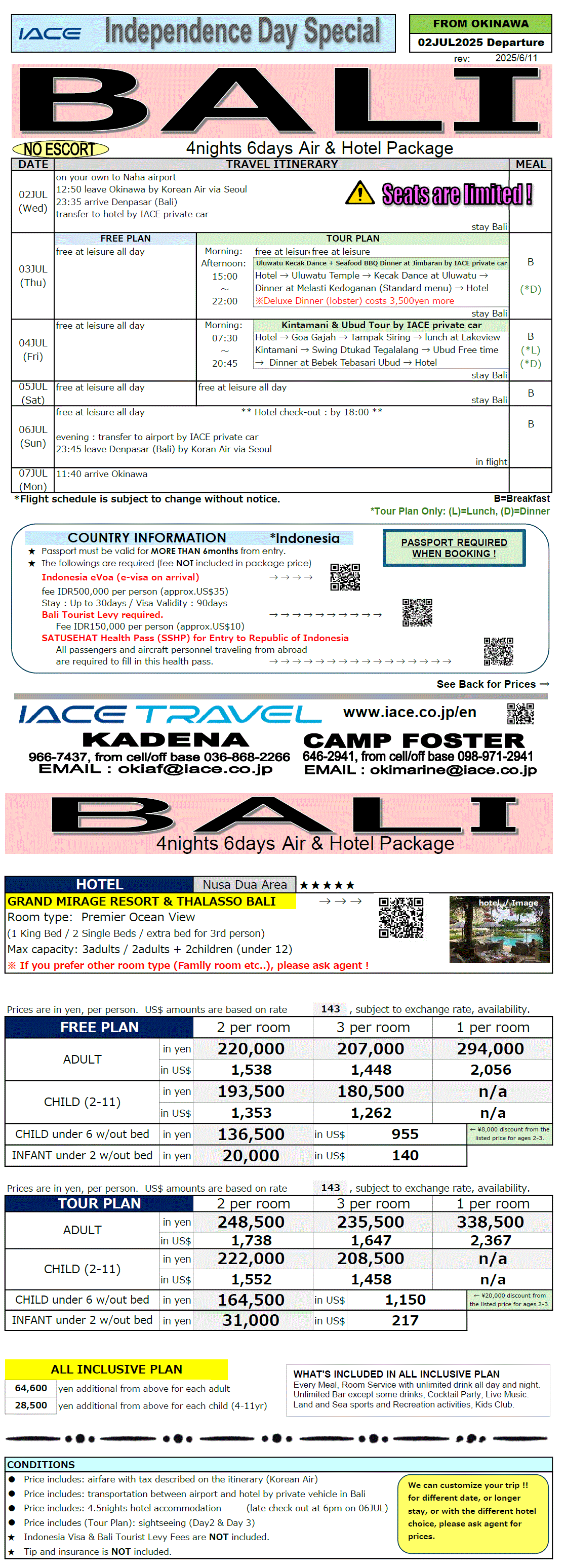Bali 6days