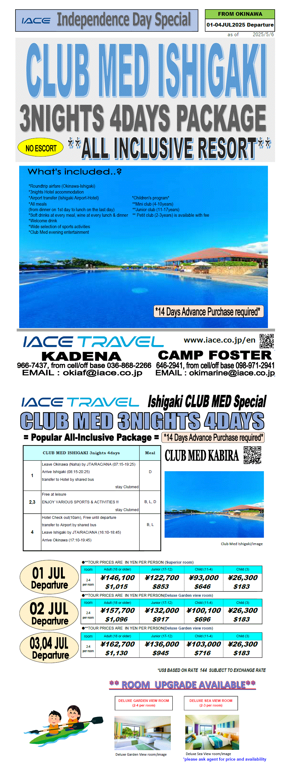 Club Med Ishigaki 4days