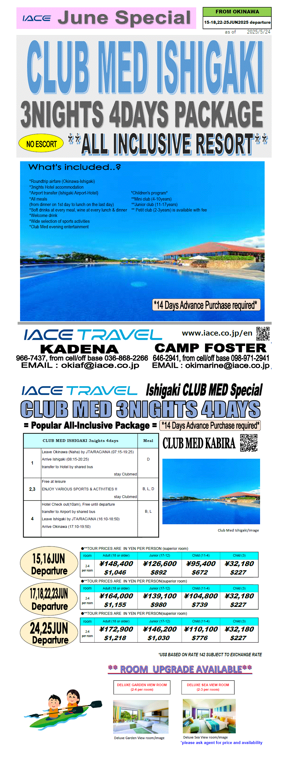 Club Med Ishigaki 4days