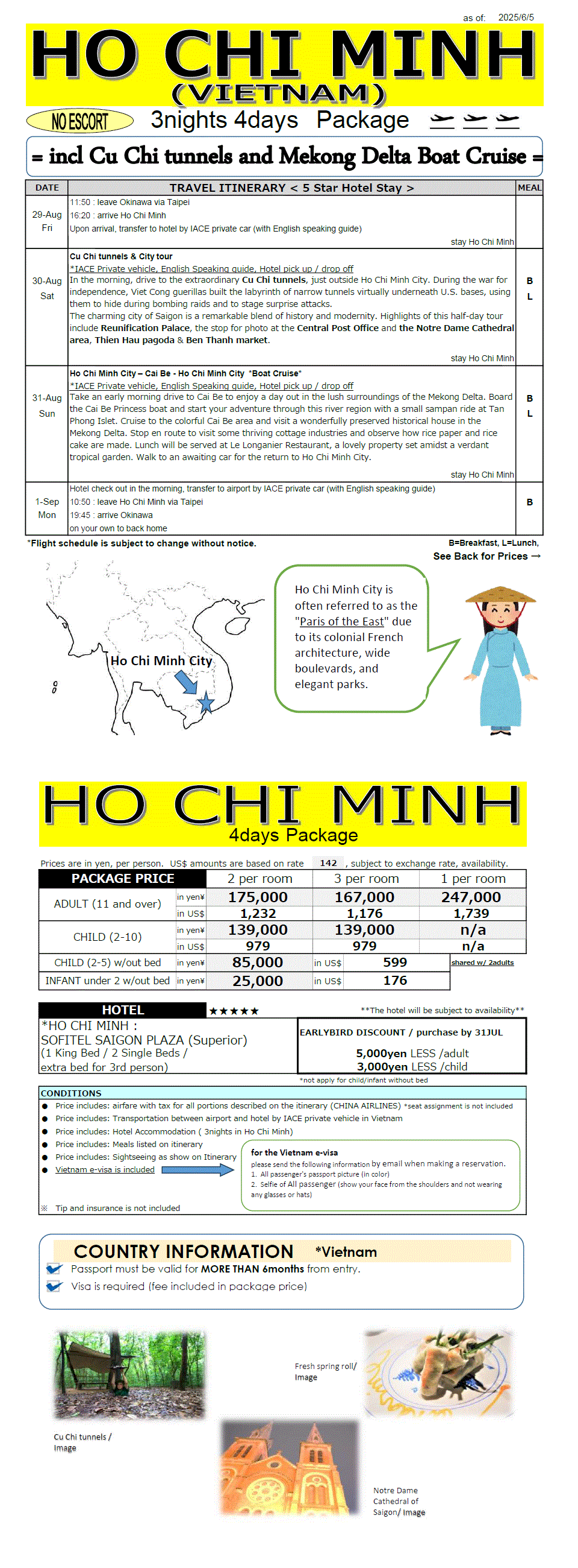 Ho Chi Minh 4days
