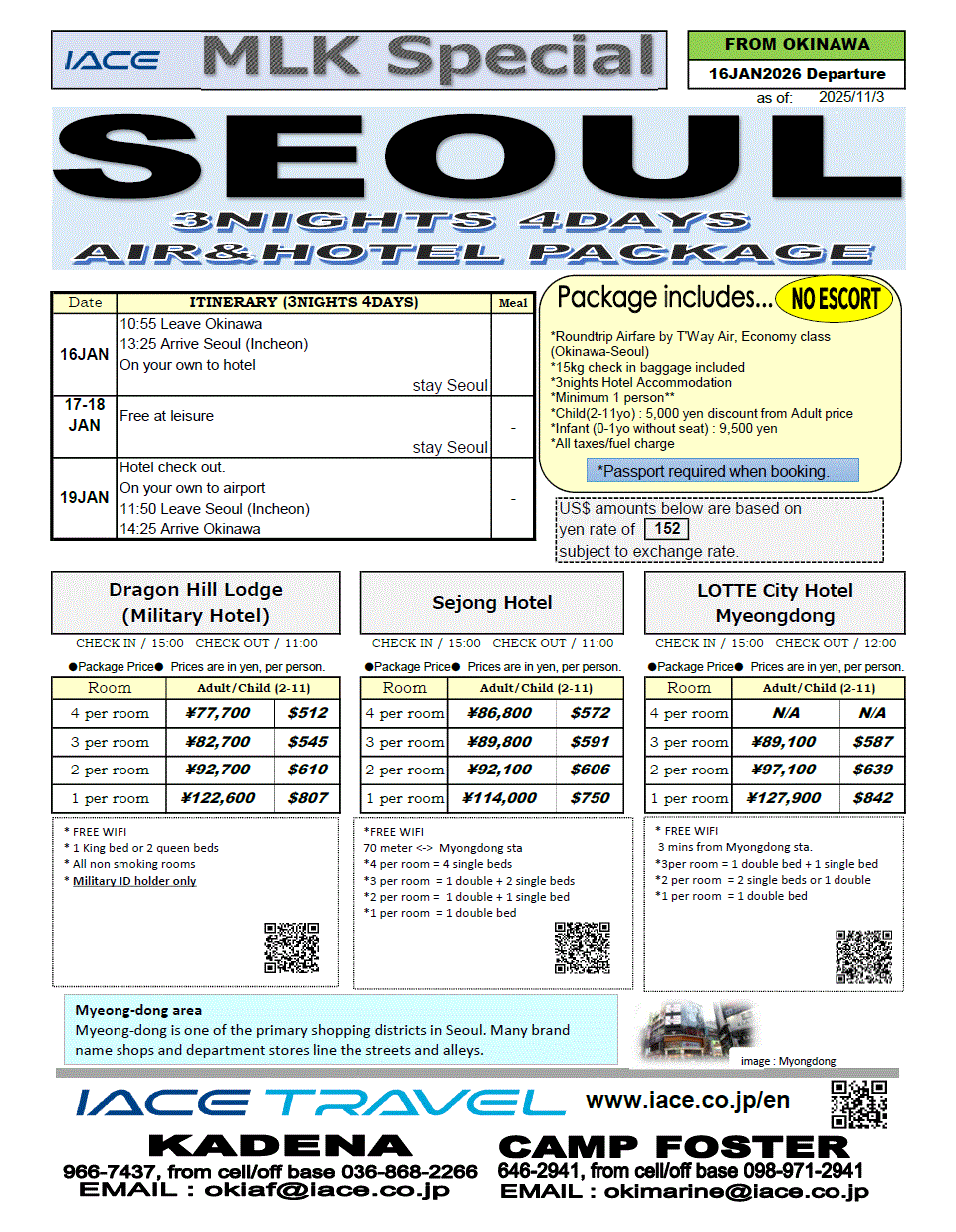 Seoul 4days