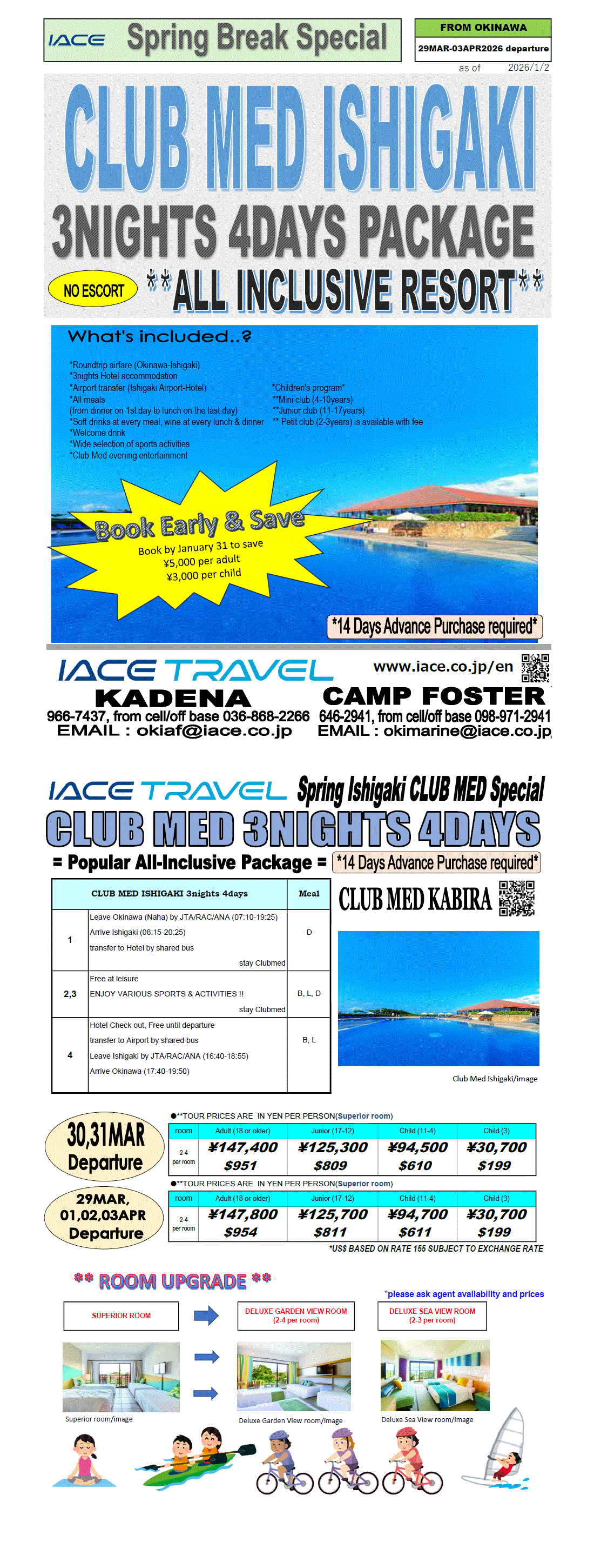 Club Med Ishigaki 4days