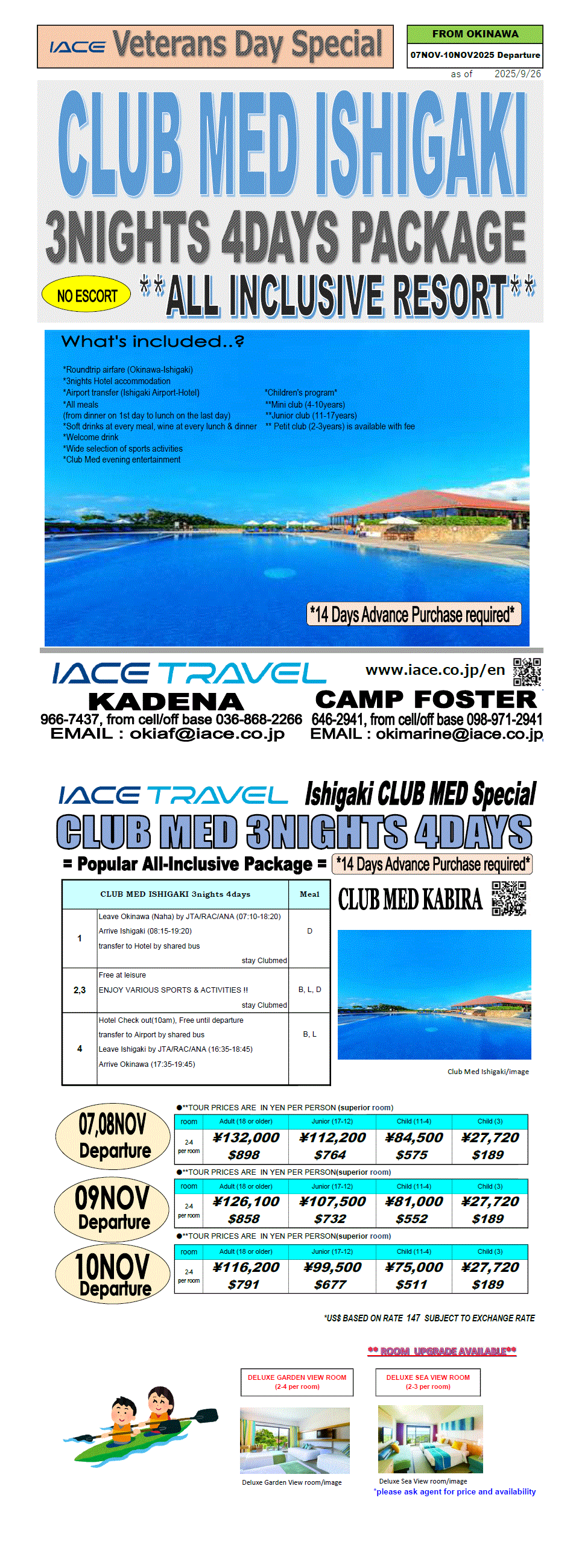 Club Med Ishigaki 4days