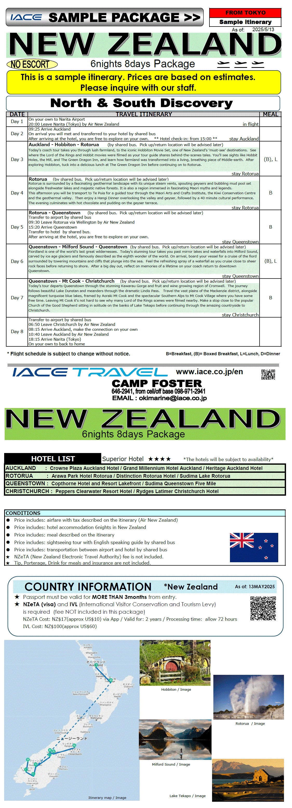 New Zealand 8days
